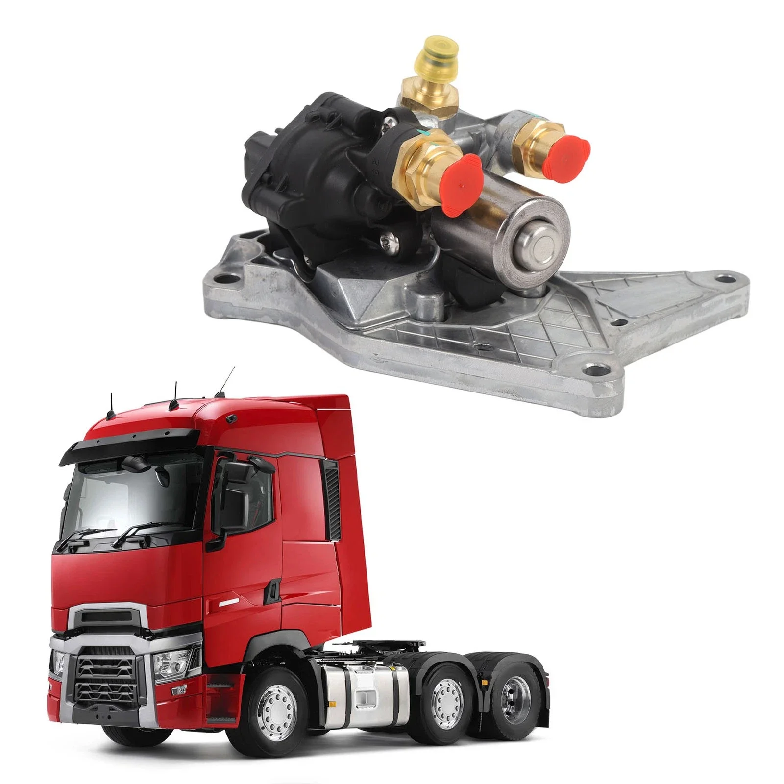

TRUCK Exhaust Air Brake Valve For VOLVO FM9/FM11 / RENAULT 21991157 20837594 21707054 7420837594 7421707054 7421991157