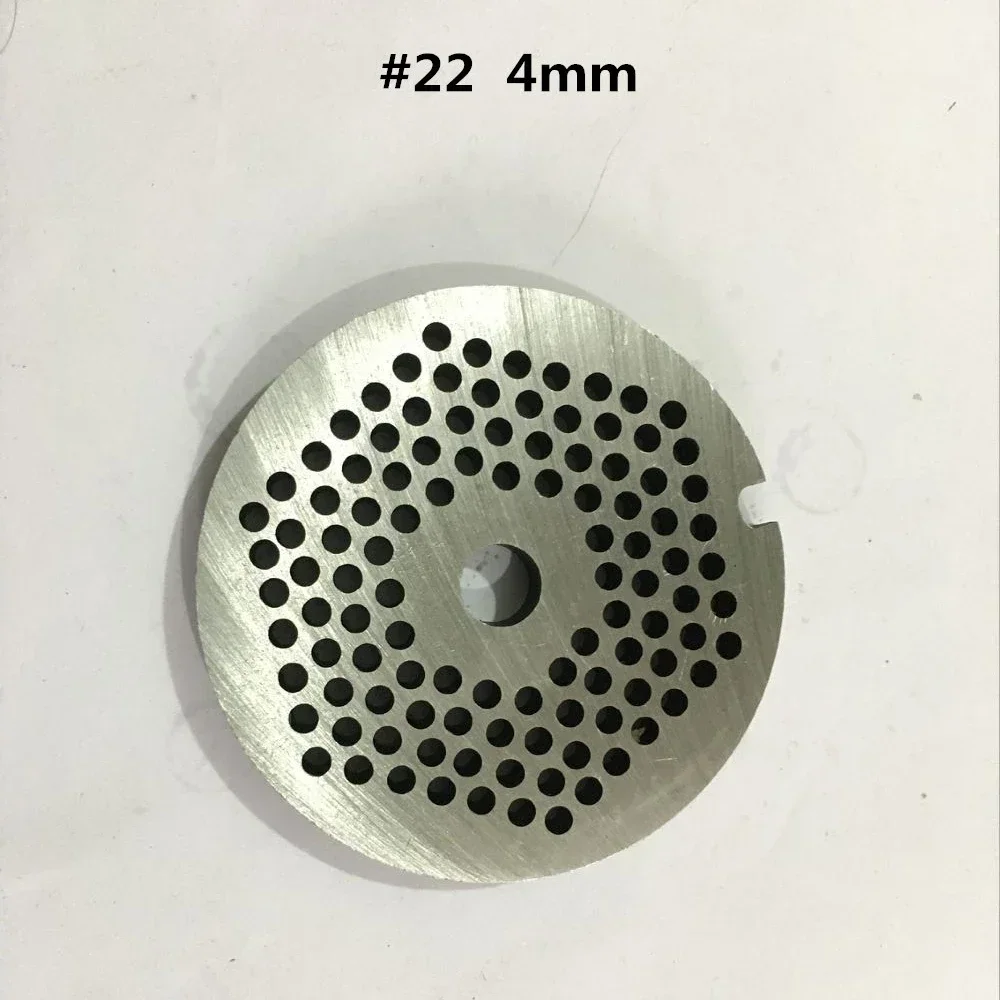 #22 Type Replaceable Meat Grinder Plate Hole 3-24mm Manganese Steel Chopper Disc For Mixer Food Chopper