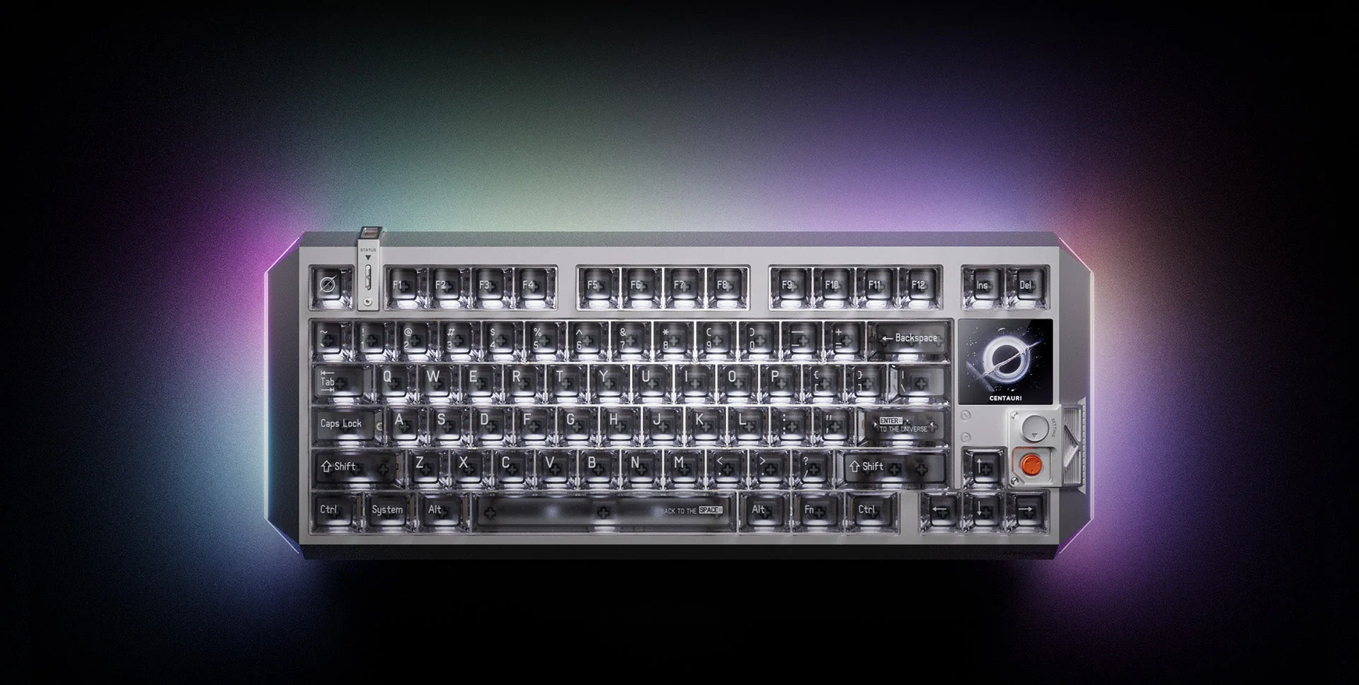 MelGeek Centauri 80 HE Interruptor magnético Teclado para jogos