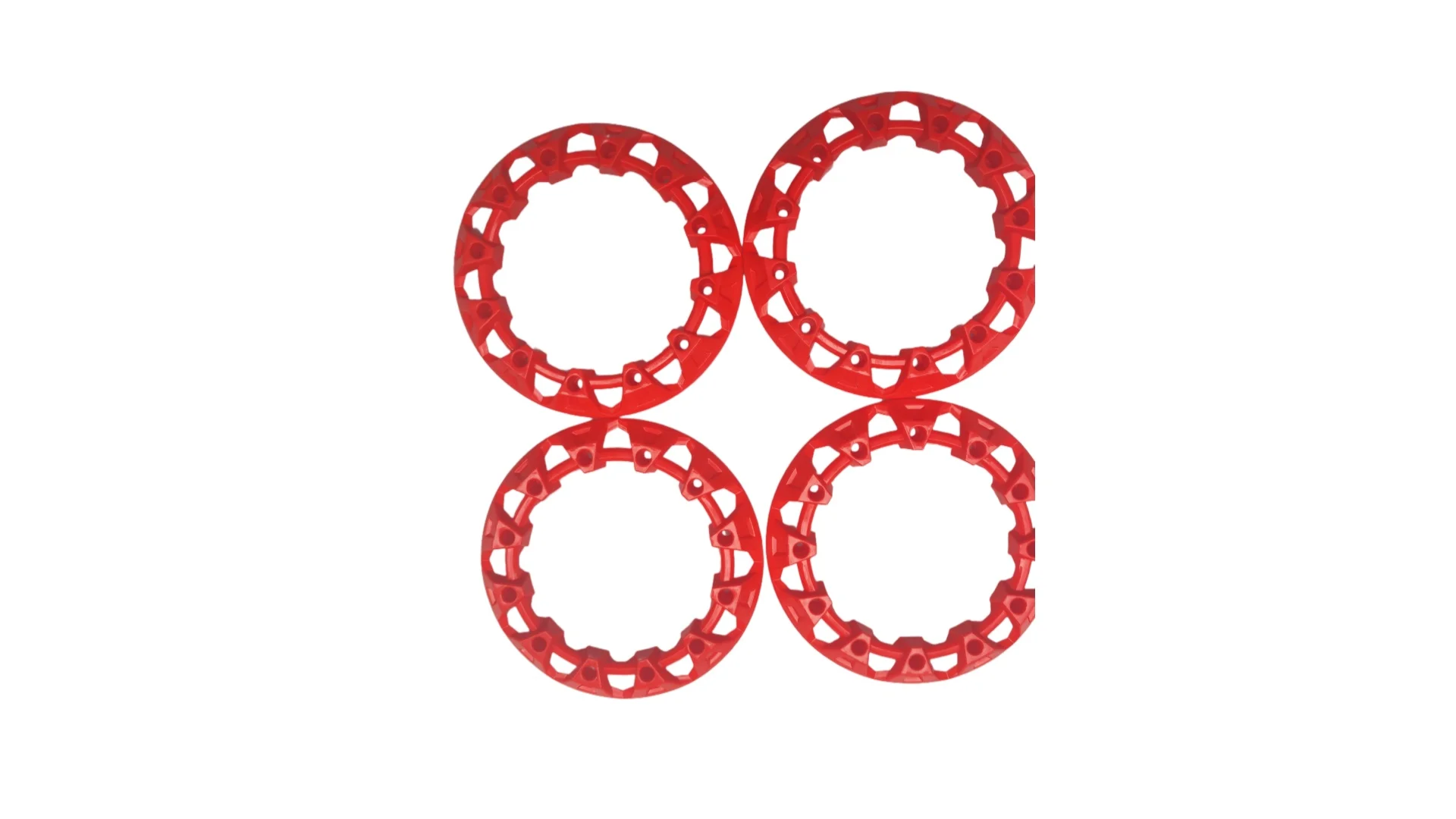 

TV All Terrain Beach Off-Road Wheel Hub Modification Accessories 8 Inch Wheel Plastic Cover Color Protective Cover 4 China Red