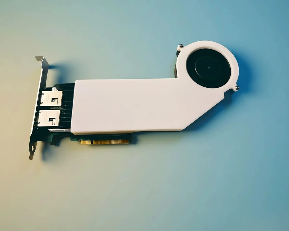 Active Cooling Fan Add‑on Kit for Intel X540‑T2 Dual Port 10G Network Card