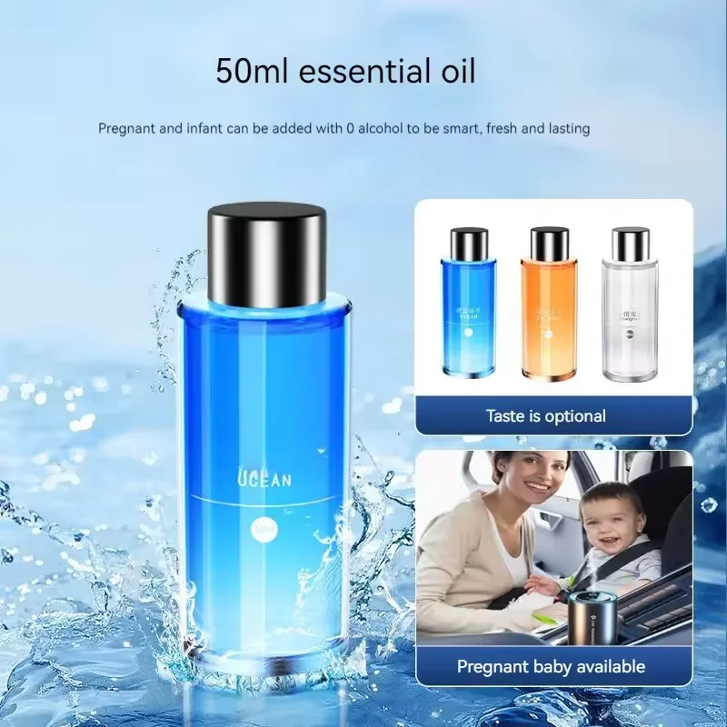 موزع عطر السيارة الذكي ، رائحة الزيوت العطرية ، USB ، معطر هواء صغير ، آلة رائحة للمنزل أو المكتب ، 50: