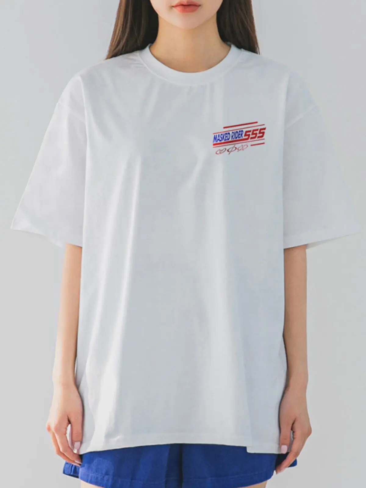 New Kamen Knight Shirt Retro Japanese Special Photo T-Shirt Masked Knight Pattern Short Sleeve Anime Style Streetwear 90s Style