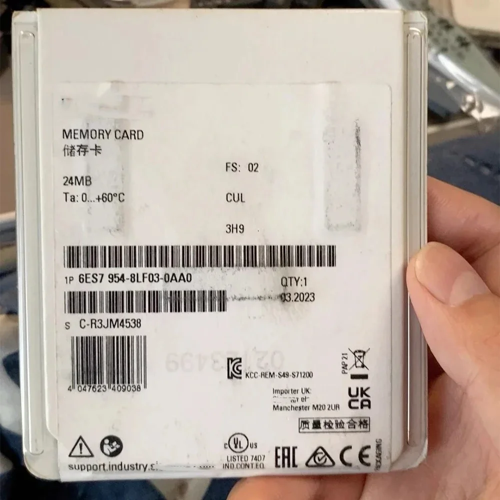 New Original Brand New Original 1PC New 6ES79548LL030AA0 6ES7954-8LL03-0AA0 PLC Industrial Automation for PLC Memory Card