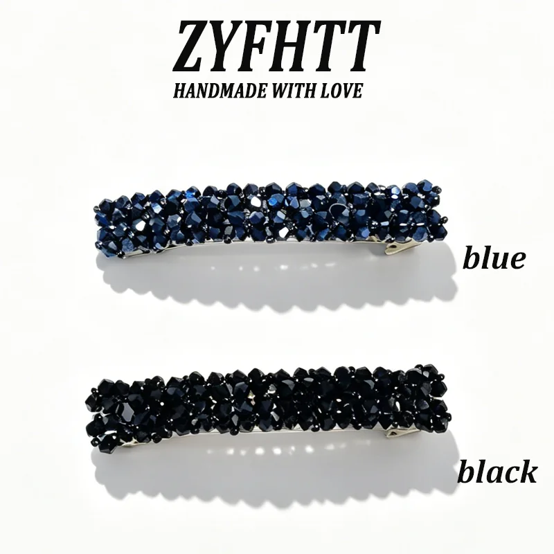 1/3 Stück ZYFHTT Strass-Metall-Haarspange für Damen, Elegante Seitenspange, Modische Mädchen-Haarnadel, Haaraccessoires – Detail 18