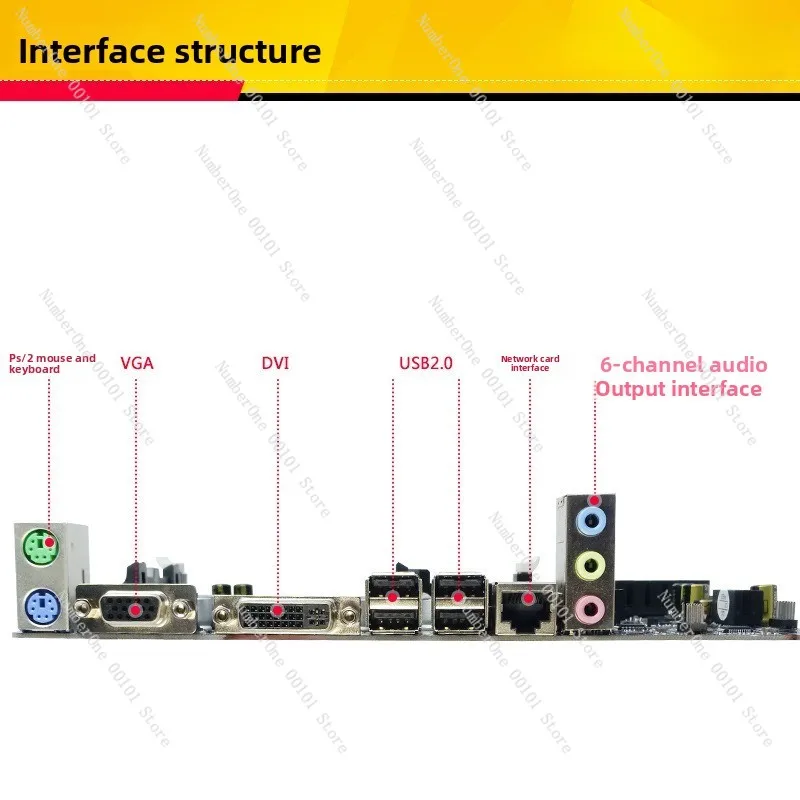 A55 اللوحة الأم FM1 سطح المكتب لوحة أم للكمبيوتر FM1 واجهة 905 دبوس دعم DDR3 #3