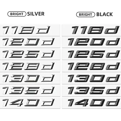 자동차 ABS 트렁크 편지 로고 배지 엠블럼 데칼 스티커 BMW 1 시리즈 116d 118d 120d 125d 130d 135d 140d E81 E82 E87 E88 F20 F21 자동차 ABS 트렁크 편지 로고 배지 엠블럼 데칼 스티커 BMW 1 시리즈 116d 118d 120d 125d 130d 135d 140d E81 E82 E87 E88 F20 F21