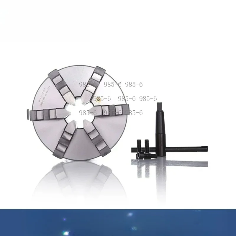 5 Inch 6 Jaw Self-centering Lathe Chuck K13-125 Universal Precision Machine Tool Accessory for Metal Lathe Processing