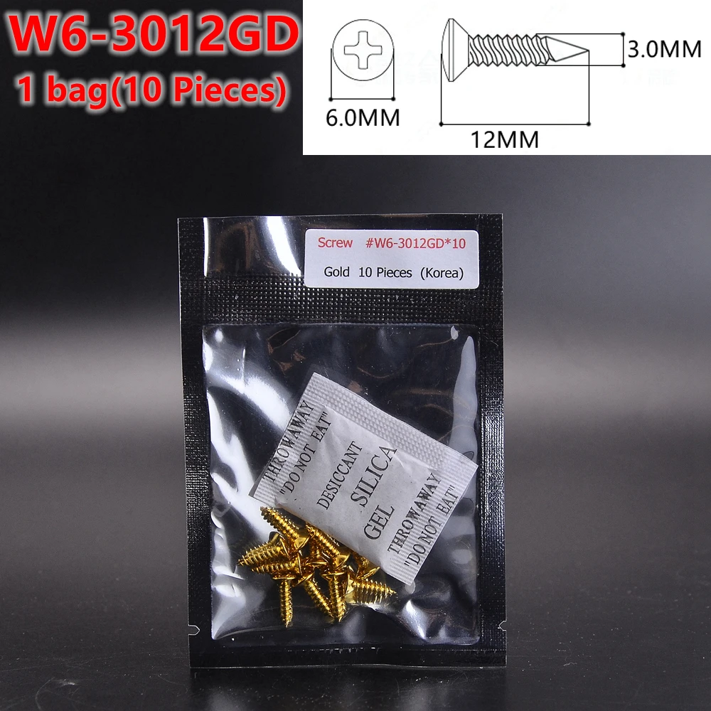 1 Bag 10 Pieces / 50 Pieces Pickguard Screws / Eelectric Guitar Pick Guard Screws For ST TL IBZ