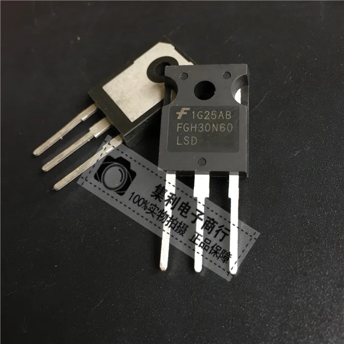 10PCS/Lot FGH30N60 FGH30N60LSD  IGBT TO-247 30A/600V  New And Imported Orginial Fast Shipping In Stock