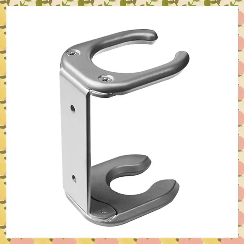 Caci Wall Mounted Bracket For Dyson Hair Dryer Straightener Airstrait HT01 Curling Iron - Free Punching Storage Shelf Parts
