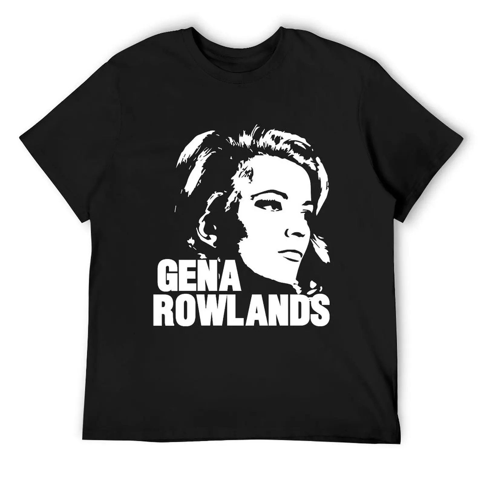 Gena Rowlands actress designs T-Shirt anime t shirts vintage graphic tee Aesthetic clothing heavyweight t shirts for men