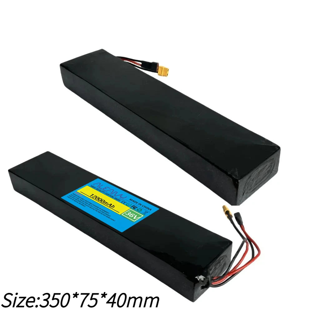 36 فولت 12000 مللي أمبير (12 أمبير) بطارية ليثيوم قابلة للشحن 18650 10S4P 500 واط بطارية سكوتر كهربائي 36 فولت مع BMS. #1