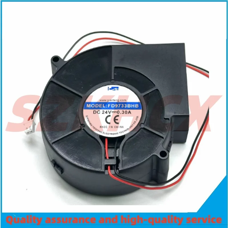 

1 шт./лот YEF FD9733BHB охлаждающий вентилятор для сервера DC 24 В 0,30 А 97x97x33 мм 2-проводной