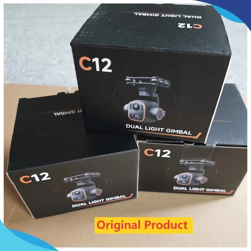 Skydroid C12 2K HD ثلاثي المحاور ثابت ثنائي الضوء - قابل للقلق مع كاميرا تتبع ديناميكية #4