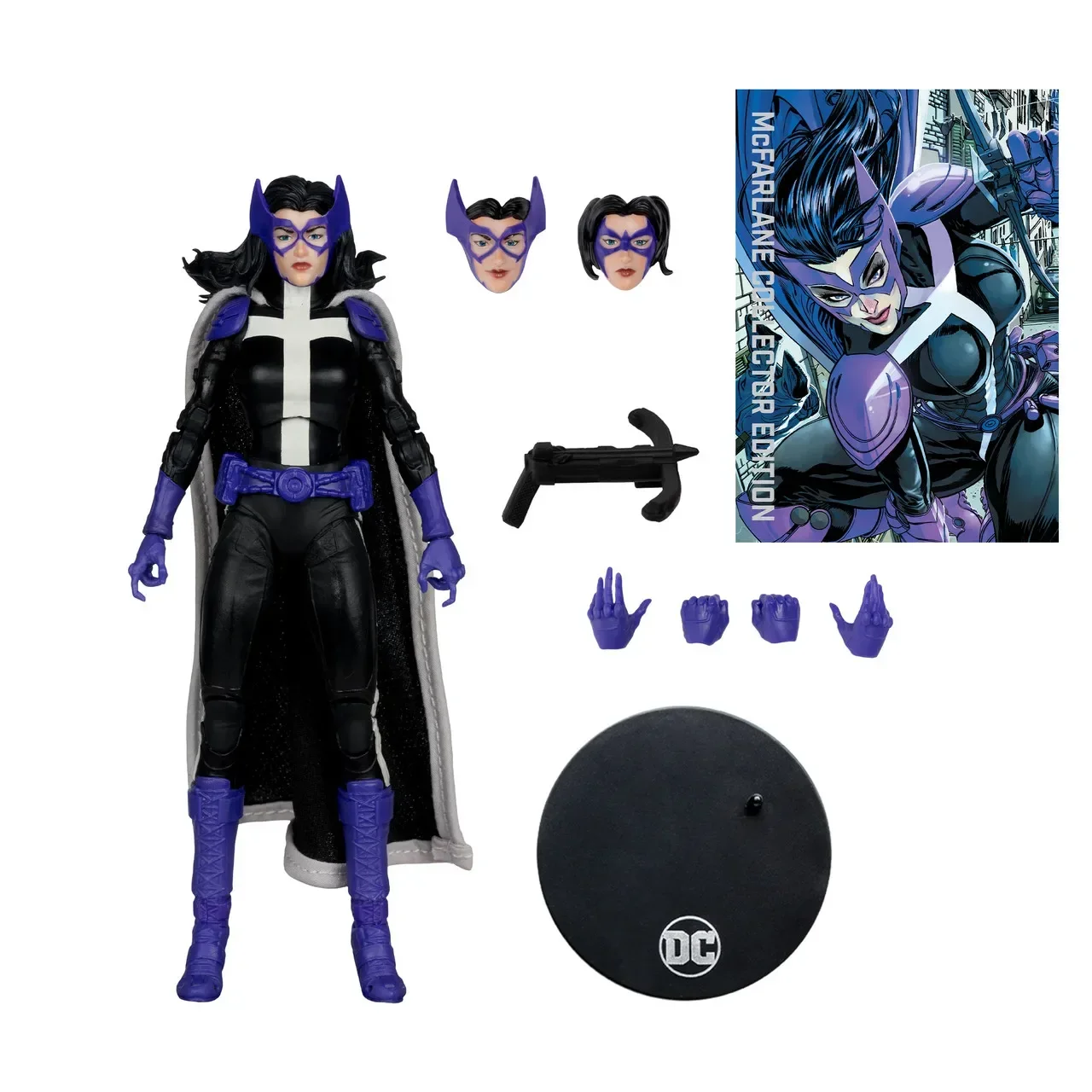 Wholesale McFarlane Huntress Collector Edition 18cm Action Figure DC Multiverse #23 Model doll Kids Toys