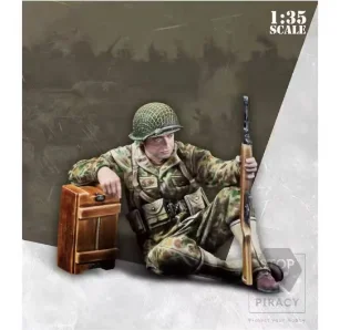 1/35 figura modello in resina GK, kit non assemblato e non verniciato
