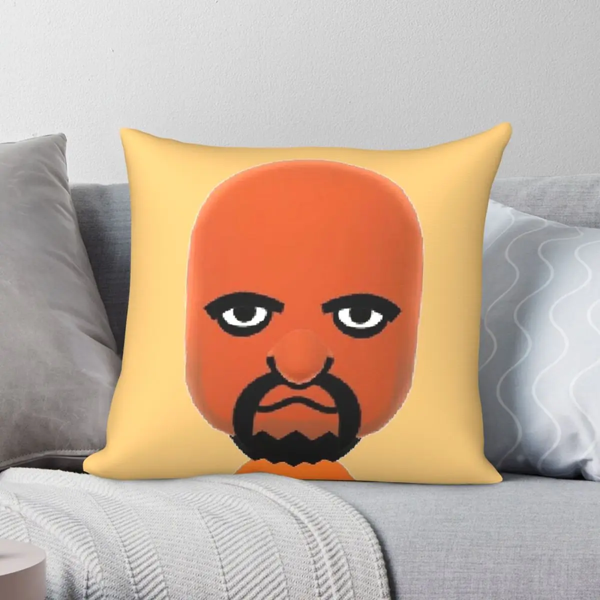 Matt Wii Sports Square Pillowcase Polyester Linen Velvet Creative Zip Decor Pillow Case Sofa Cushion Cover 18