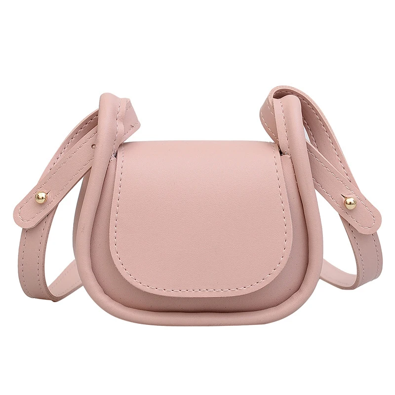 Minibolsa de sillín para mujer, bolso cruzado portátil con lápiz labial, sencillo, de hombro, cuadrado, pequeño