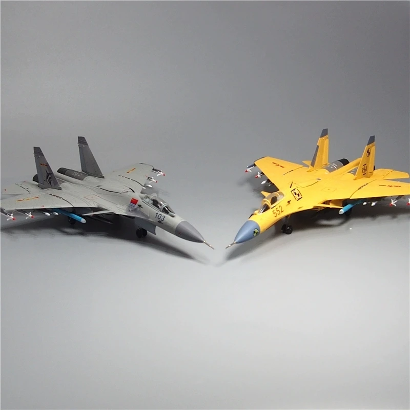 1:72 Scale Military Force J-15 Flying Sand Fighter Model Diecast Alloy Classics Souvenir Toys Gifts Ornaments Static Display