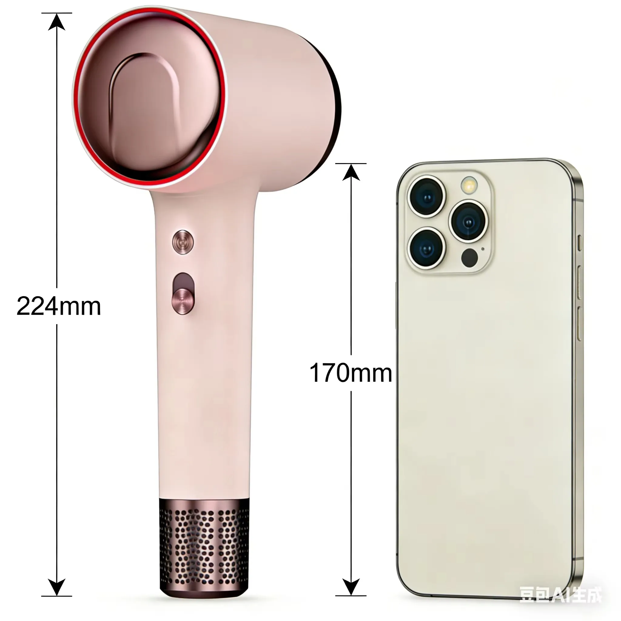 

110000RPM BLDC High-speed Dryer All Customization Requirements Design 275g Travel Portable Mini Professional Dryer