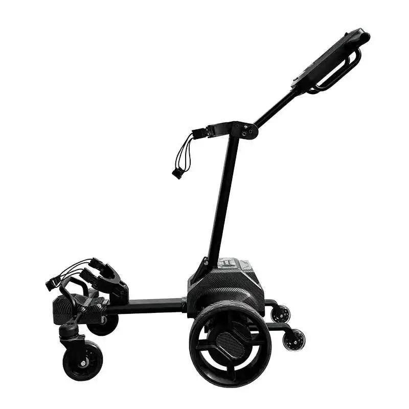Electric Smart Golf Chartered Cart Six Wheels Automatic Following Caddy Foldable Aluminum Alloy Golf Cart
