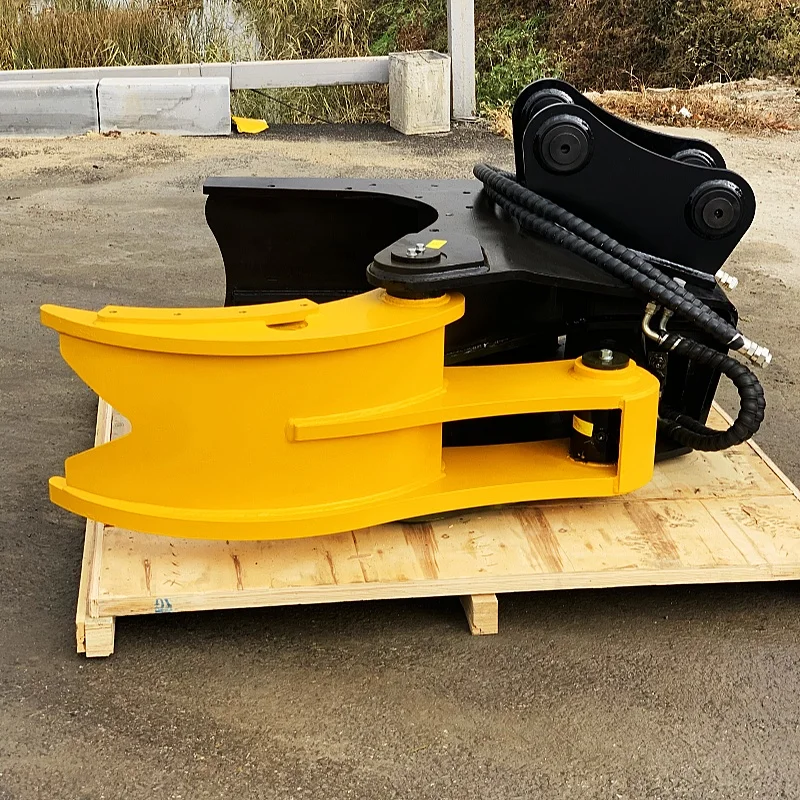 Hydraulic Tree Shear 600mm Opening for 2-25T Excavators Hardox450 Material Tree Pruning Shears