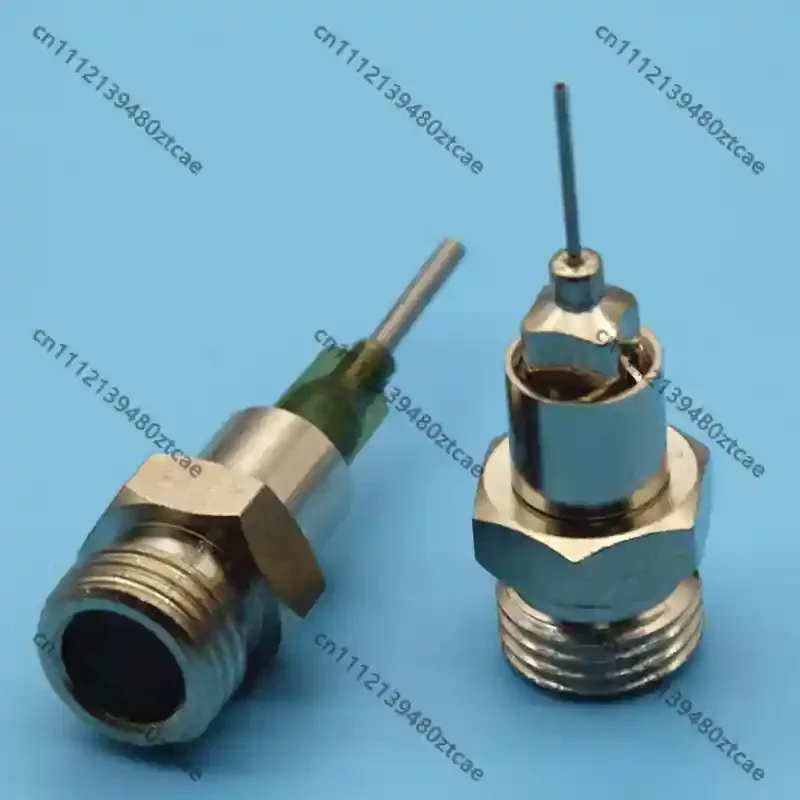 Metal Luer Connector, External Thread Stainless Steel Tube Dispensing Valve Adapter
