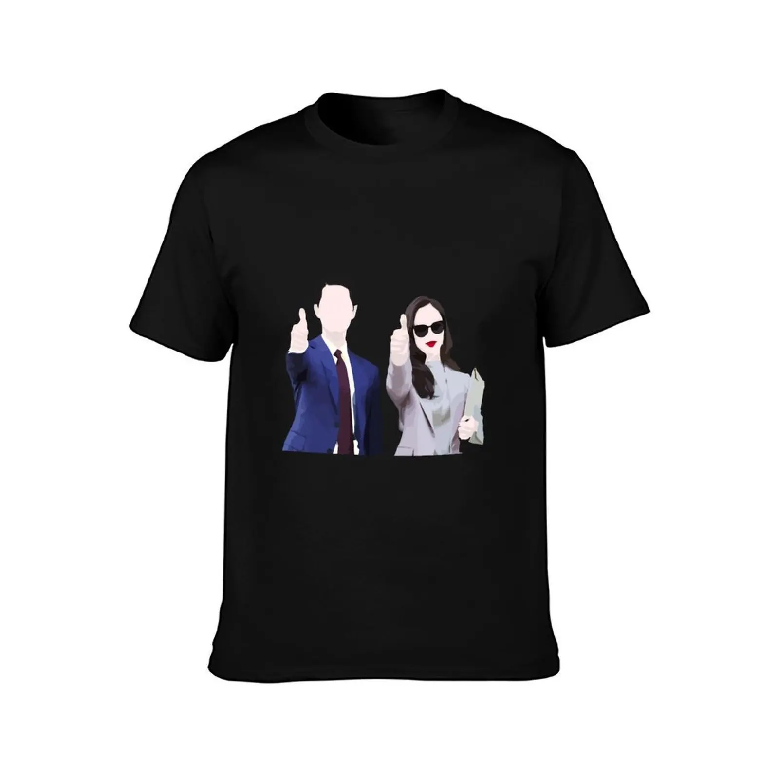 Vincenzo kdrama Song Joong ki and Jeon Yeo been T-Shirt Large Size Casual Tee Shirt T-Shirt