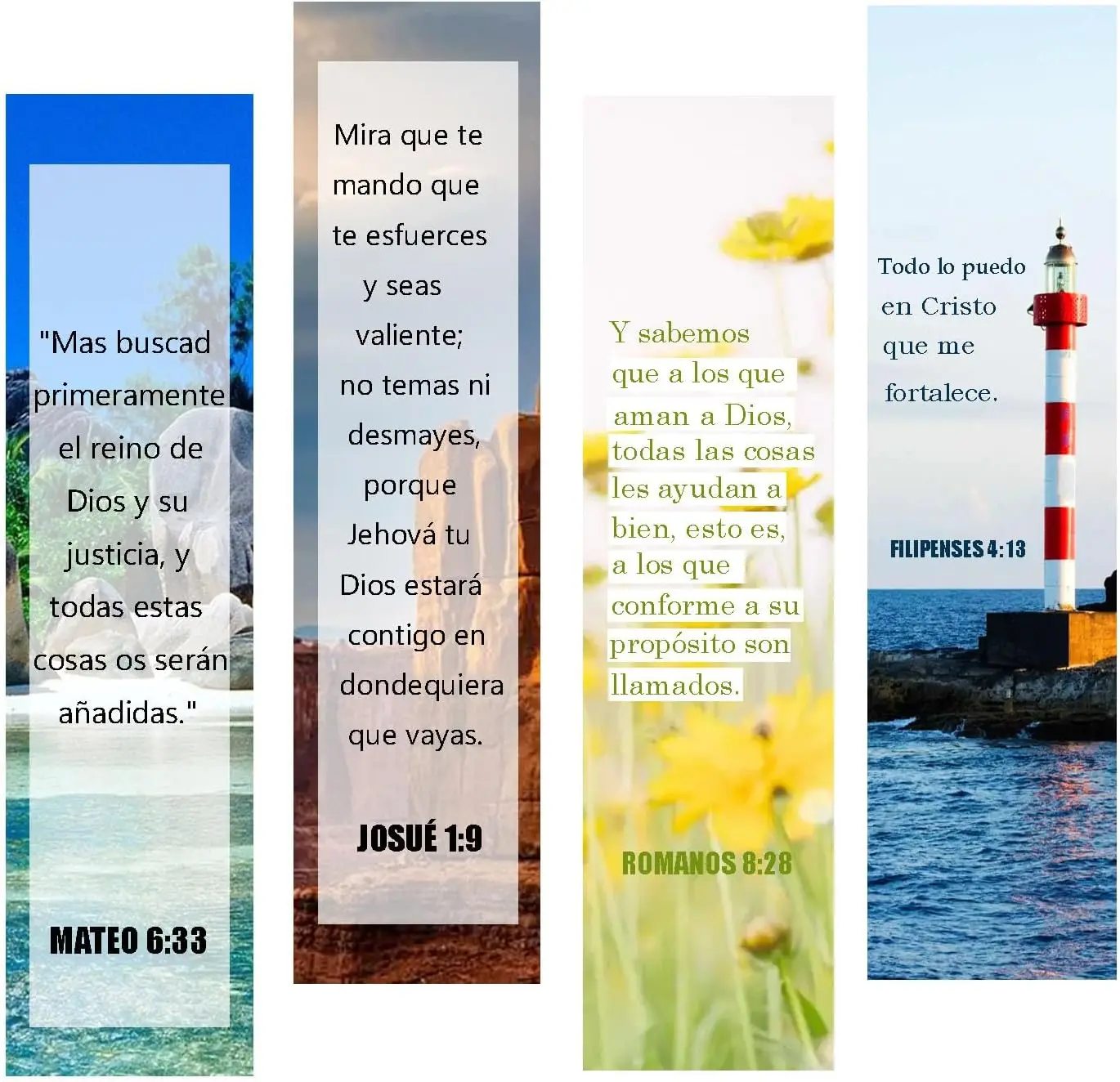 espanhol versos cristaos bookmarks biblia livros presentes 2x8 01