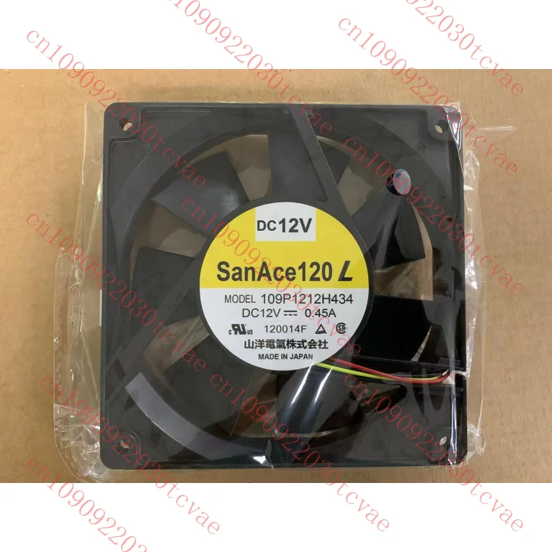 

For Sanyo 109P1212H434 fan 12V 0.45A 3 line 120*120*25MM