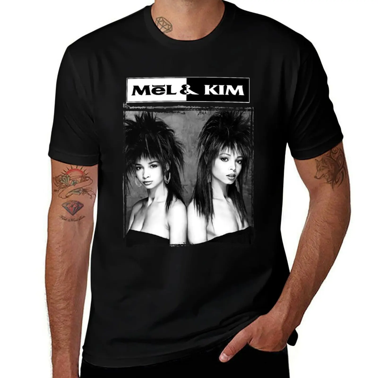 Mel & Kim Classic . T-Shirt Lightweight Sport Basic T-Shirt