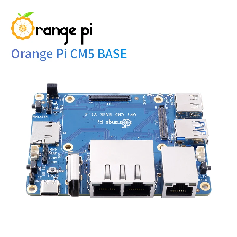 Imagem -03 - Laranja Pi-cm5 Base Board 2.5g Gigabit Lan Single Board Computador Adequado para Módulo de Computação Orangepi Núcleo Board