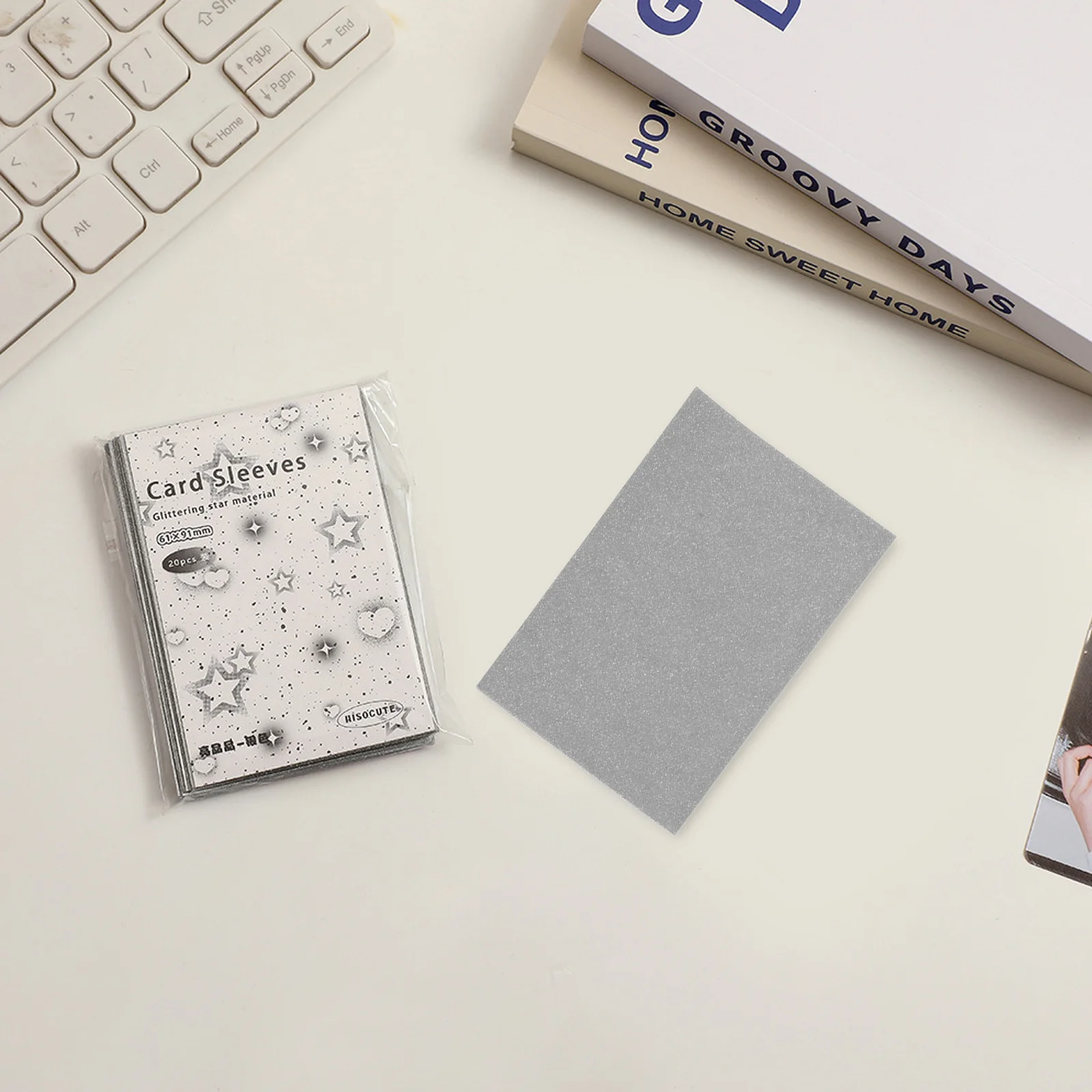 Photo Card Holder Clear Pvc Sleeves For Id Cards Anti-Scratch Waterproof Storage Covers Transparent Card