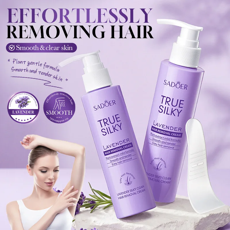 creme-depilatorio-sedoso-de-lavanda-adequado-para-homens-e-mulheres-nao-prejudica-a-pele-e-e-facil-de-remover-pelos