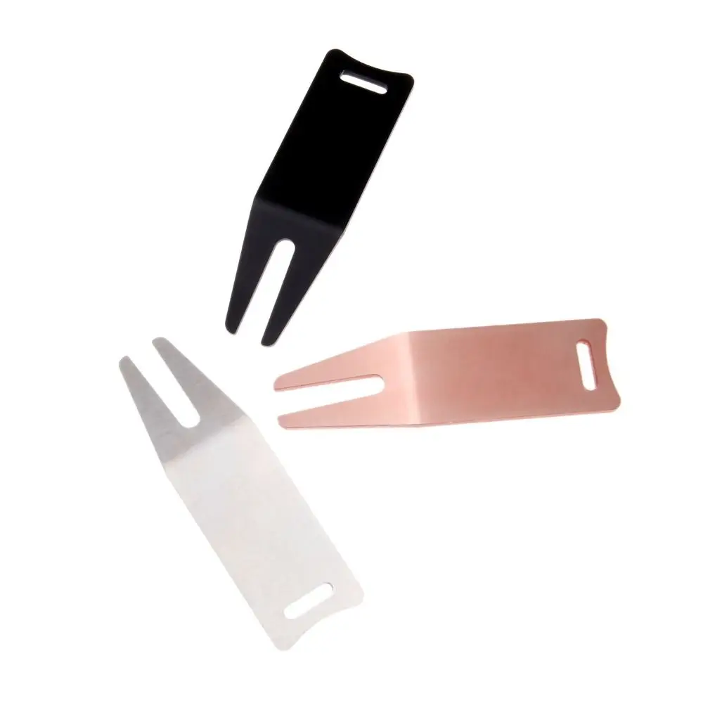 Portable Metal Golf Green Fork Bent Lawn Maintenance Golf Pitch Fork Fixing Anti-scratch Course Grass Maintenance