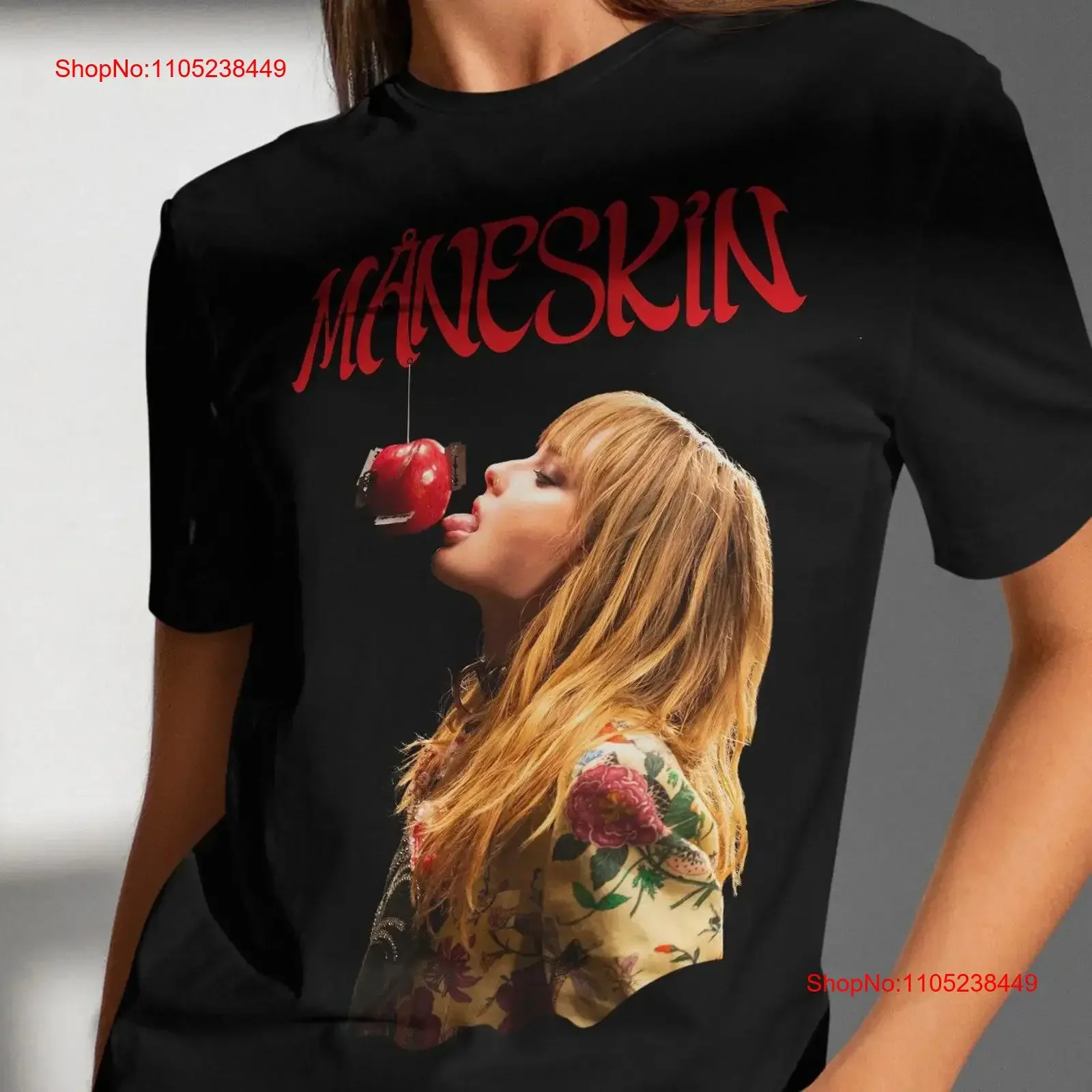 Victoria De Angelis band poster art merch T Shirt print vintage Washed fashion designer clothes Slightly streetwear graphic