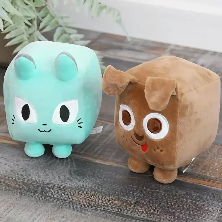 Anime Simulator X Pet giocattoli di peluche Cartoon Cat Dog bambole di pezza grandi giochi ape dinosauro animali peluche cuscino regali di Natale