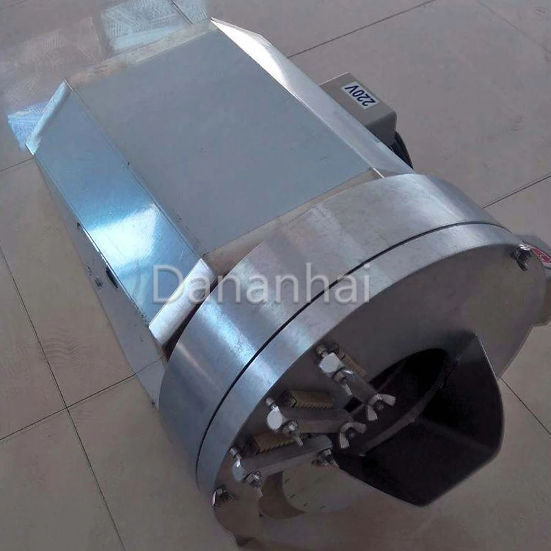 Commercial Stainless Steel Vegetable Slicer - Automatic Potato Carrot Ginger Root Cutter for Kitchen Burdock Lettuce