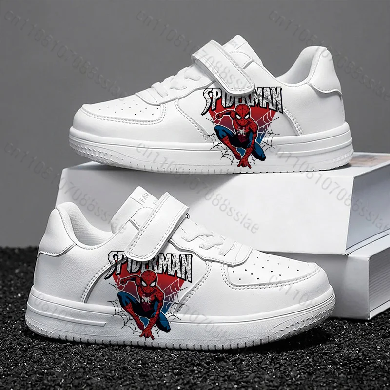 

Spider Man Superhero Cool Pattern Children Boys Teenager Student Parent Child Comfortable Breathable Trendy Casual Sneakers