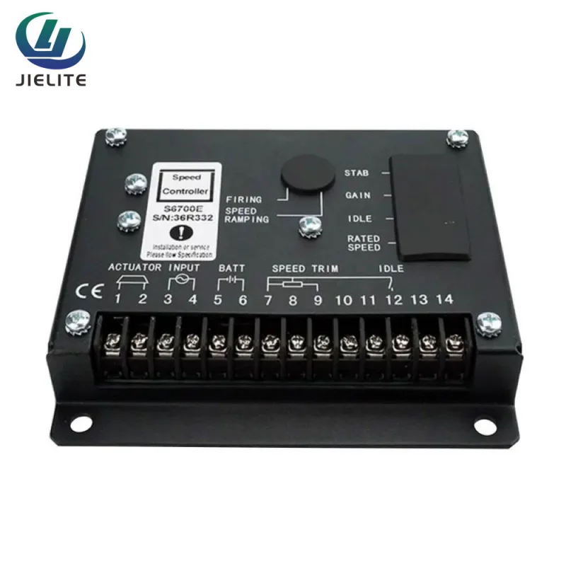S6700H S6700E Diesel Generator Engine Speed Controller Governor Actuator Control Module Motor Panel Power Generator Parts
