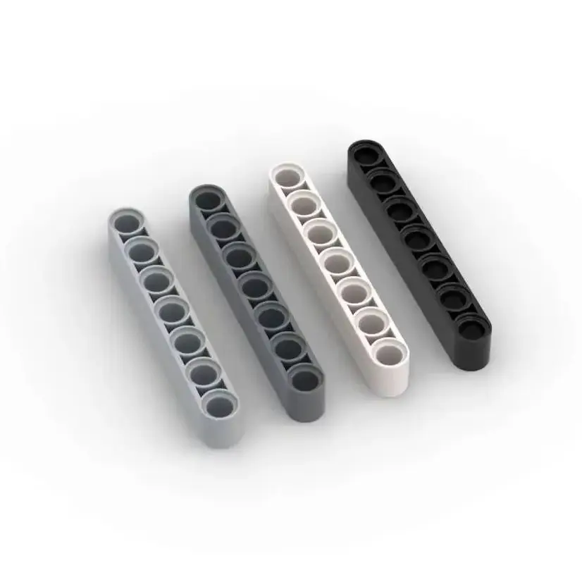 

MOC 10 шт. 32524 толстый разъем 1x7 с отверстием, кирпичный подъемник, классический адаптивный строительный блок, игрушки для взрослых и мальчиков, подарки на особый день