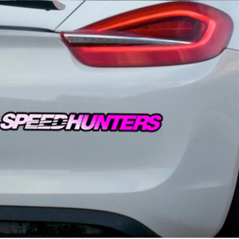1PC Speedhunters Motorcyle Stickers Waterproof for Motorbike Front Fairing Fuel Tank Electric Scooter Body Decals Decoration image 6