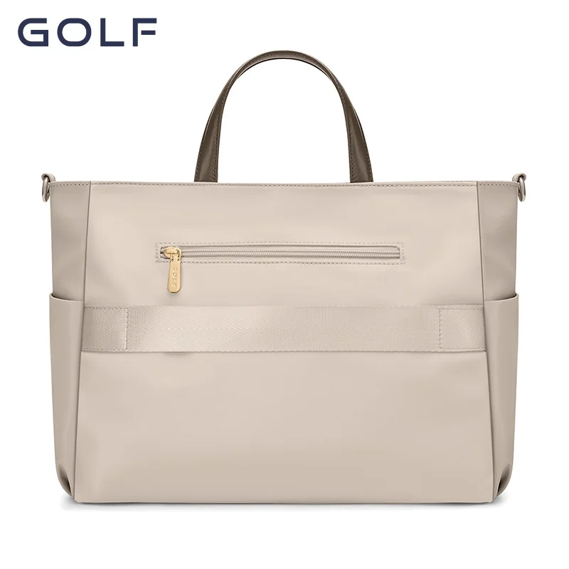 GOLF Laptop Bag Women\'s Handheld Large Capacity Briefcase One Shoulder Crossbody Tote 14 inch Inner Tank Bag