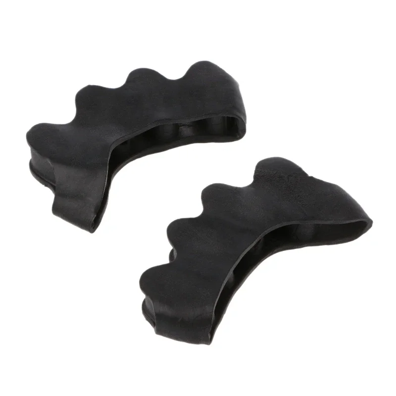 Atacado 1 pares de macas de silicone cuidados com os pés órtese corretiva separador de dedos macas ortopédicas corretivas separador de dedos