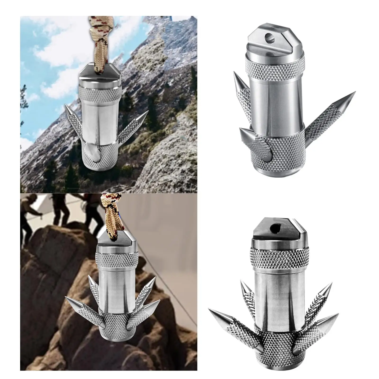 

Grappling Hook Foldable Climbing Claw for Outdoor Activity Mountain Climbing