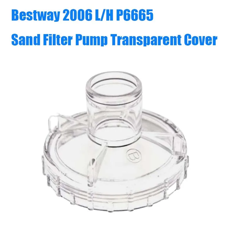 Transparent Sand Filter Pump Cover For 2006 LH/58397/58515/P03867 Plastic Easy Install Sand Filter Pump Lid Pool Clean Tools