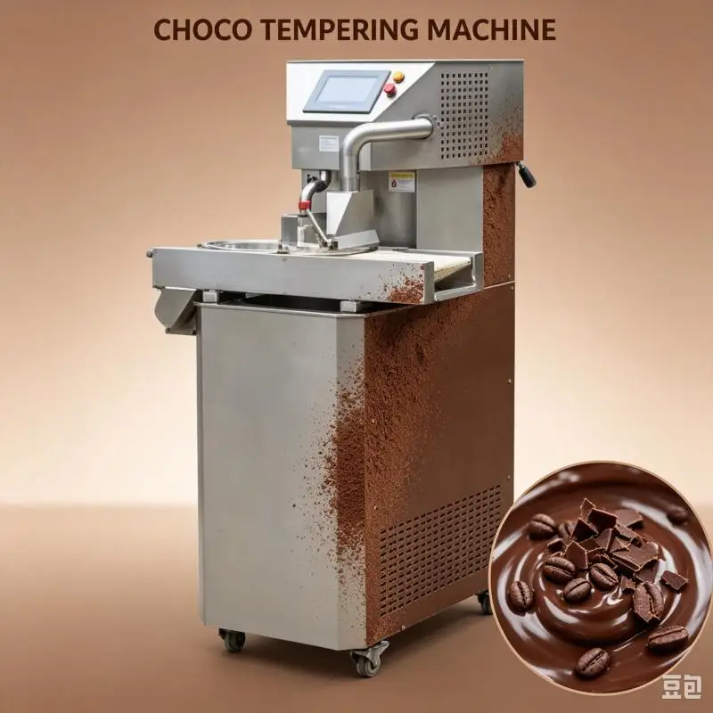Commercial Automatic Chocolate Tempering Machine Precise Temperature Control Melting Equipment for Confectionery