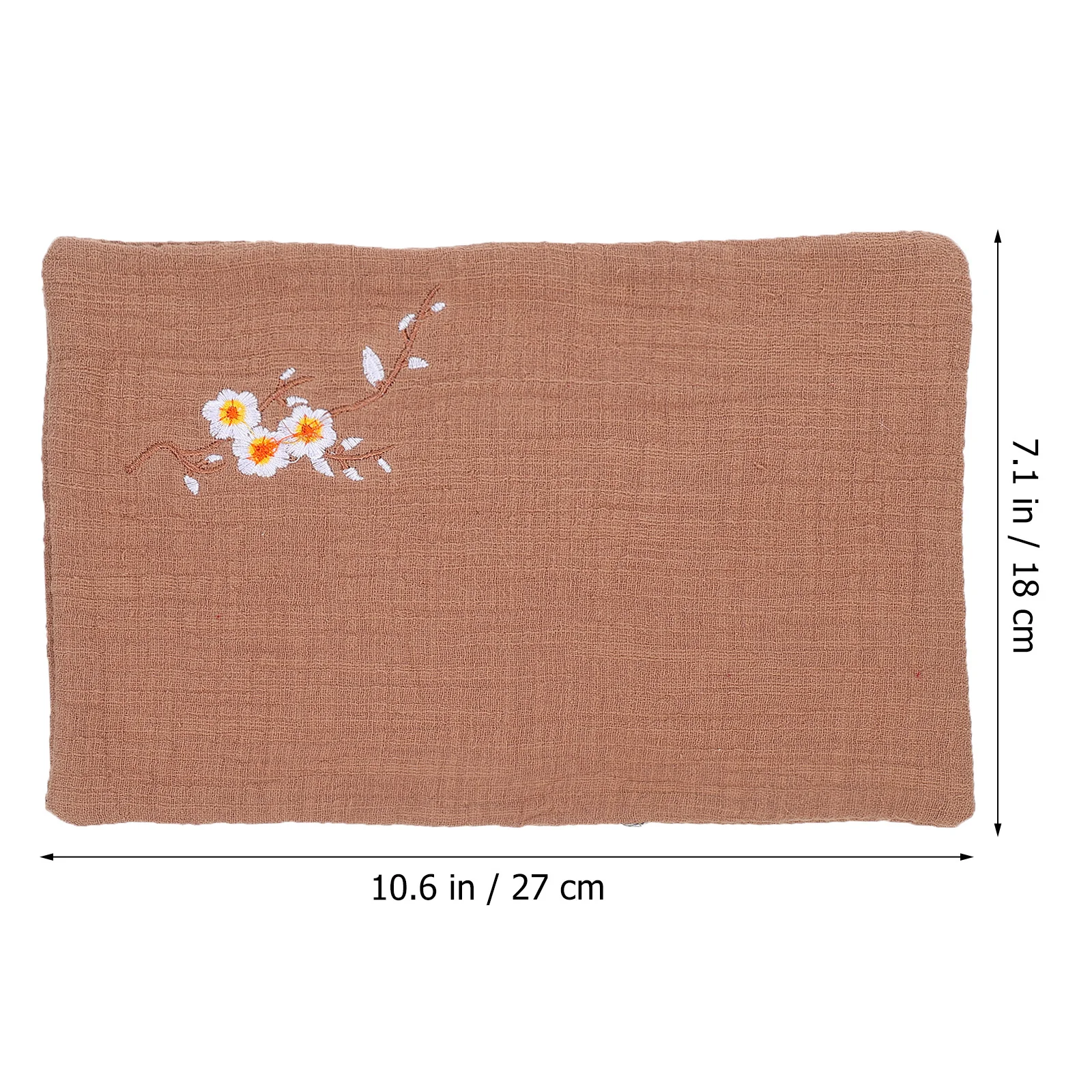 

2pcs Cotton Linen Tea Cloth Chinese Embroidered Absorbent Kitchen Towel For Home Hotel Restaurant Use Multipurpose Wiping
