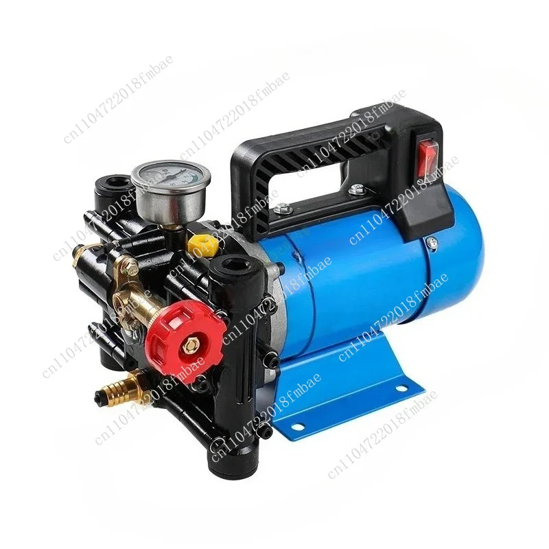 Agricultural Electric High Pressure Pump Spraying Watering Car Washing Irrigation Double Cylinder Piston 12/24/60/72/220v